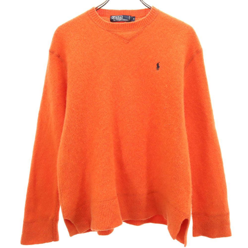 ポロバイラルフローレン オールド 長袖 セーター M オレンジ Polo by Ralph Lauren ニット メンズ