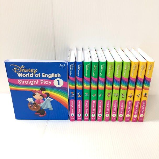 ディズニー英語システム ストレートプレイ Blu-ray 最新 2019年 状態