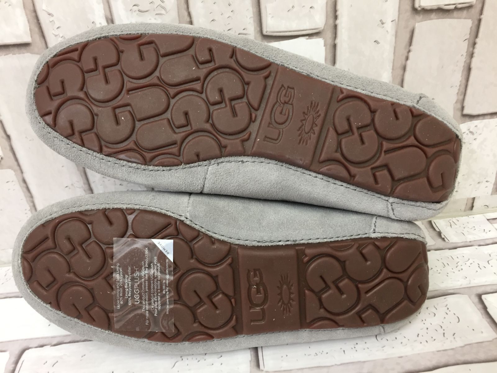 中古】 新品、未使用 未使用！UGG アグ ANSLEY 24cm LGREY ライト