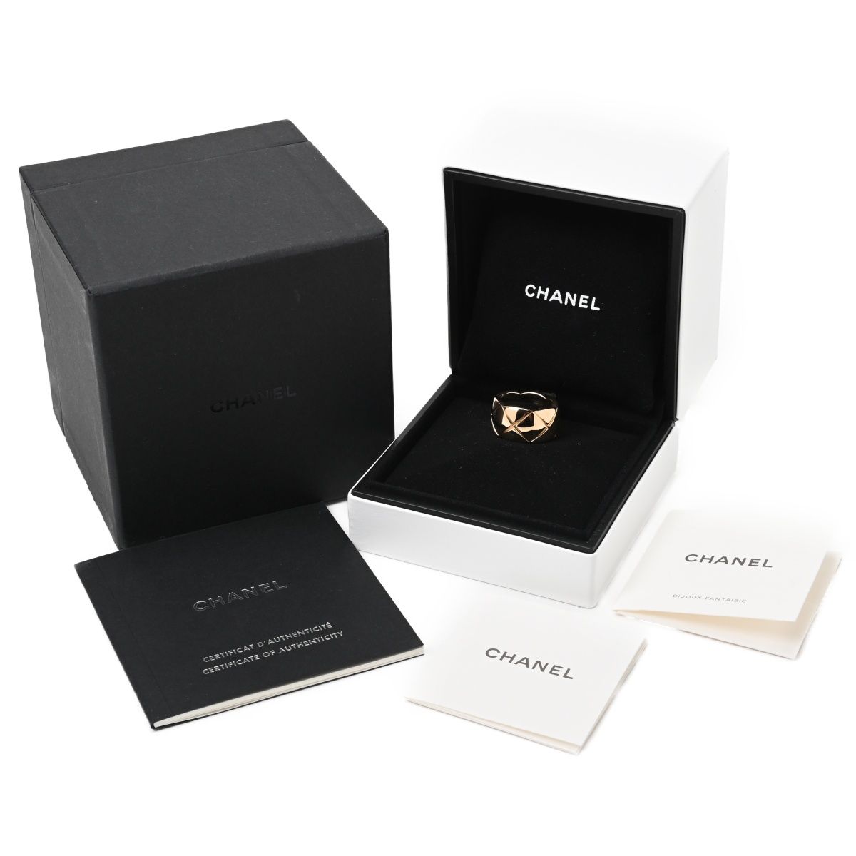 シャネル/CHANEL ココ クラッシュ コレクション リング ラージ