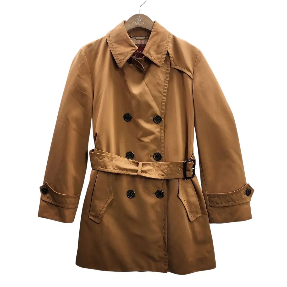 希少XL 美品】バーバリー トレンチコート ノバチェック ベルト完備 XL