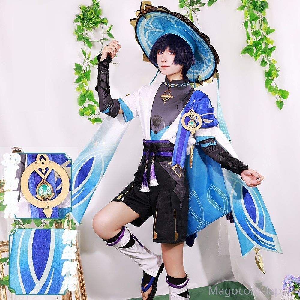 コスプレ衣装原神散兵ゲーム高品質風散兵ストレンジャーアニメコスチューム正太