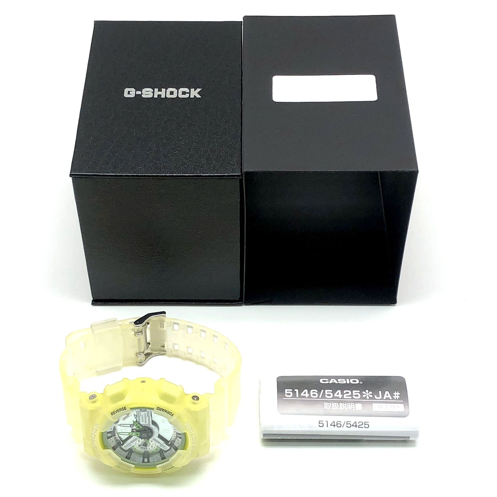 【未使用】G-SHOCK Skeleton Series GA-110LS 箱無 G-SHOCK ジーショック GA-110LS-7A Color Skeleton カラー
