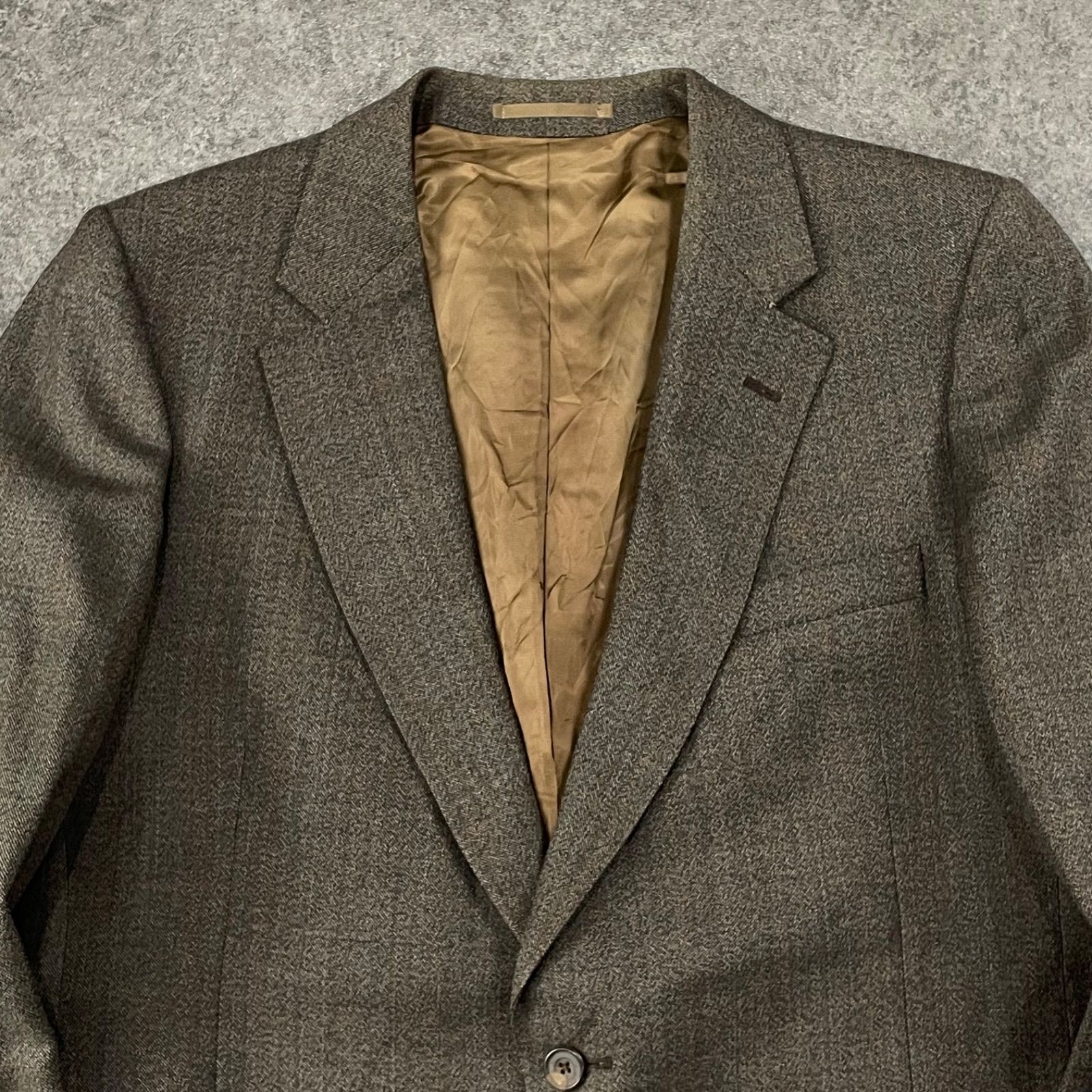 英国製 70s 80s Vintage Aquascutum Tailored Jacket Wool Single 