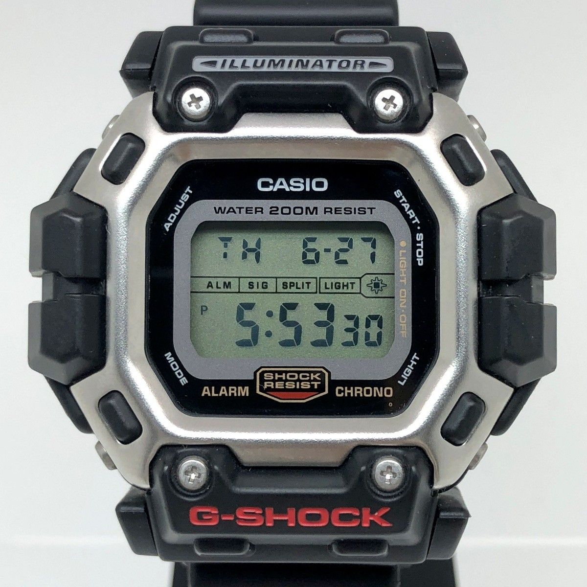 G-SHOCK ジーショック CASIO カシオ 腕時計 DW-8300-1V M1288 海外200M インラインホッキー 2代目ガンダム セカンド