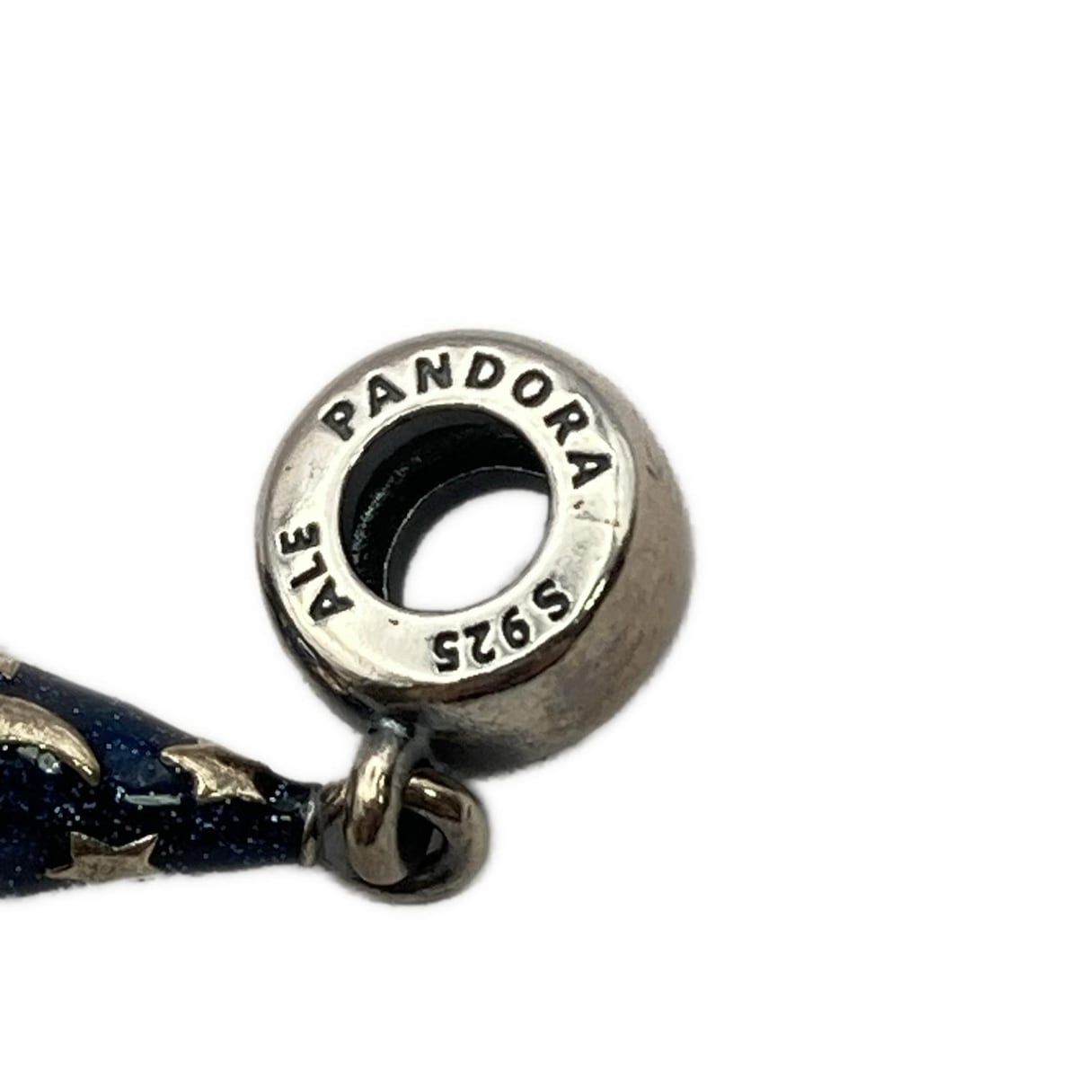 廃盤★PANDORA Disney★ファンタジア ソーラーサハット PANDORA(パンドラ) アクセサリー - シルバー×ブルー チャーム