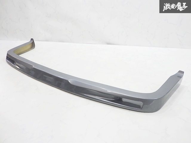 塗装後 TRIAL トライアル GX71 クレスタ フロントスポイラー リップスポイラー エアロ ガンメタ系 FRP製