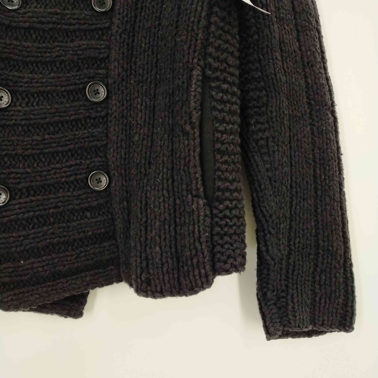 ★未使用★ブラックバレット バイニールバレット カーディガン ブラックバレットバイニールバレット BLACKBARRETT by neil