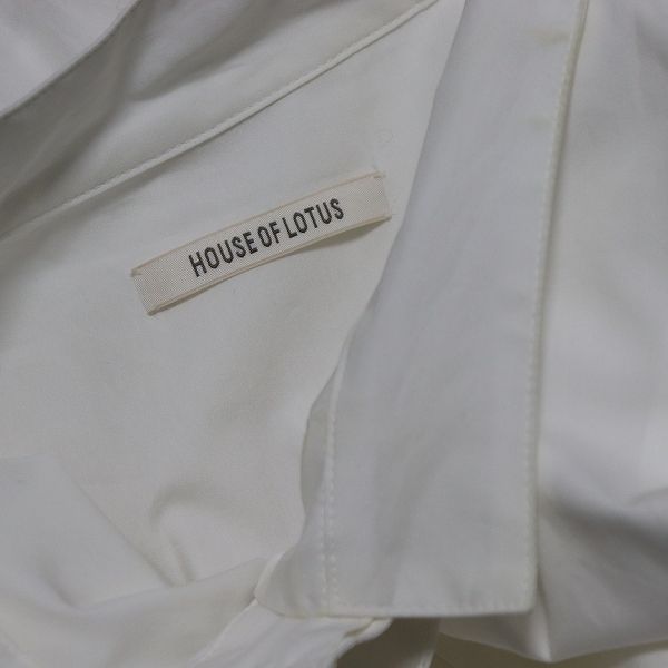 HOUSE OF LOTUS ハウスオブロータス ワンピース ロング シャツ