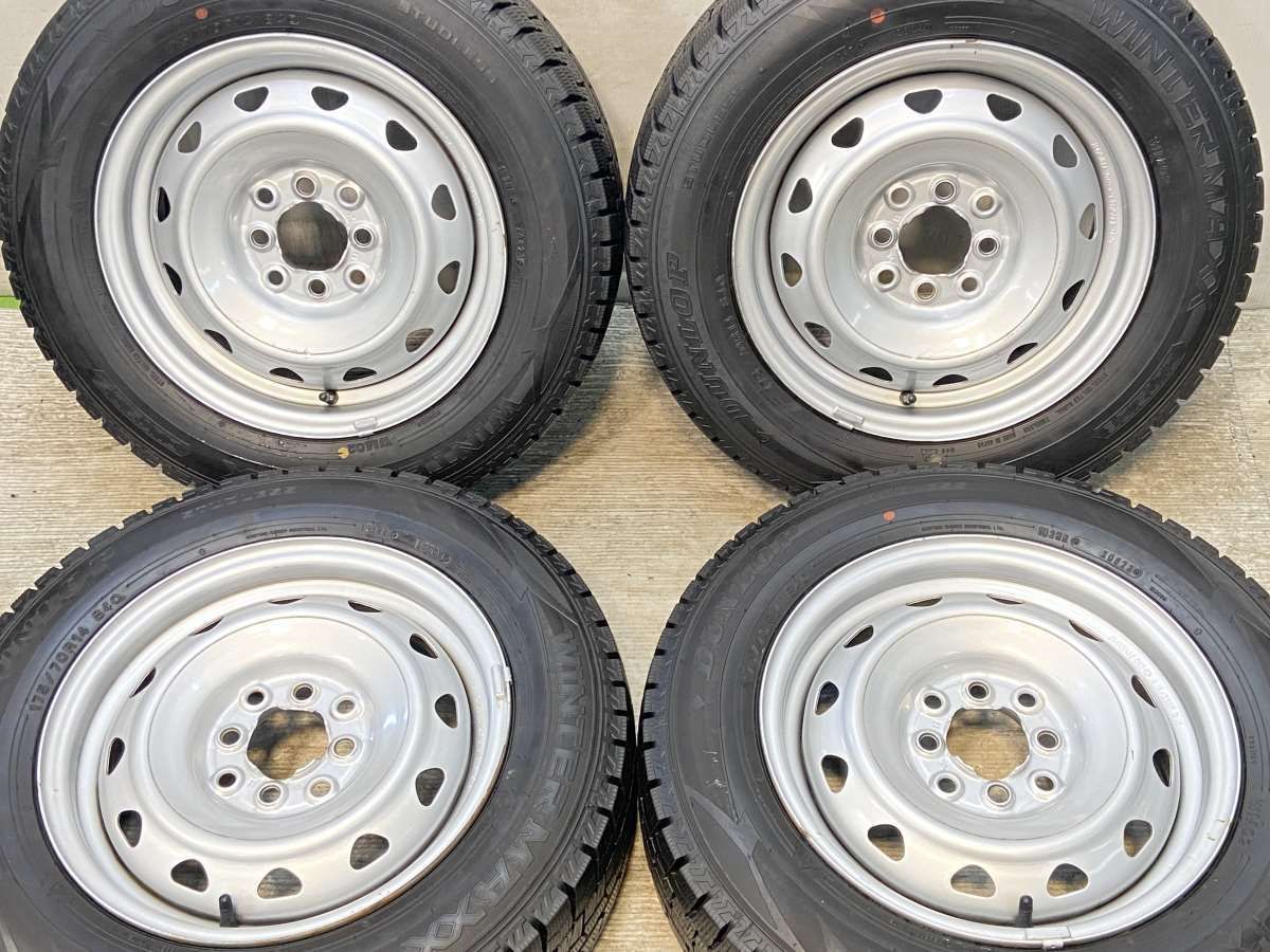 175|70R14 ダンロップ ウィンターマックス WM02 VK 14x5.5 100|114.3-4穴 タイヤ スタッドレスタイヤ ホイールセット 4本セット w14251007961