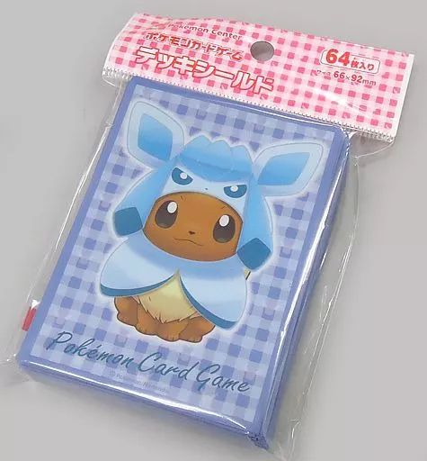 【未使用未開封】ポケモンカードゲームデッキシールド　イーブイポンチョシリーズBS デッキシールド『イーブイポンチョシリーズBS』64枚入り