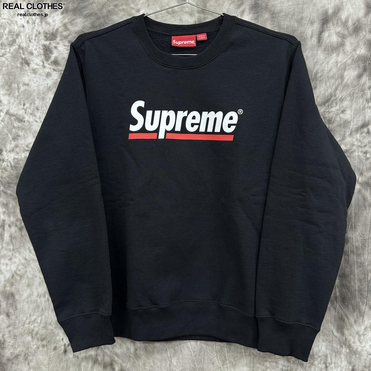 Supreme/シュプリーム【20SS】Underline Crewneck/アンダーライン クルーネックスウェット/トレーナー /S - メルカリ