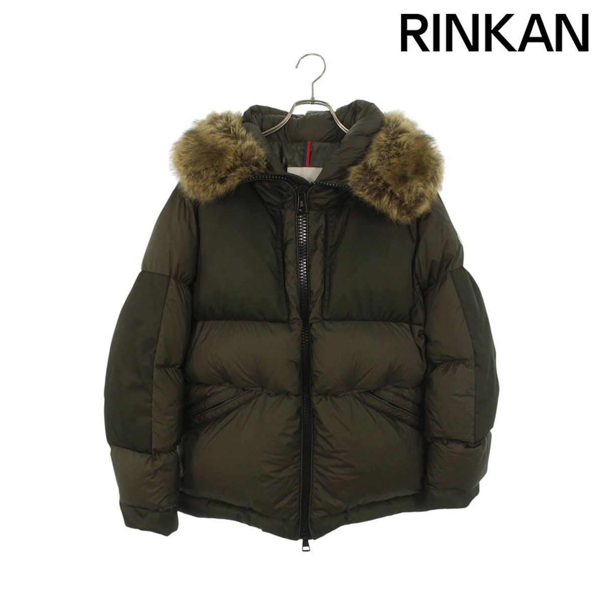 モンクレール 22AW MEIDOB ファーフーデッドナイロンダウンジャケット メンズ 1