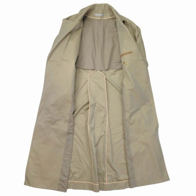 クリスタセヤ CristaSeya オーバーサイズ トレンチコート コットンギャバジン ビッグシルエット ジャケット ブレザー アウター XS カーキベージュ|△G07|レディース