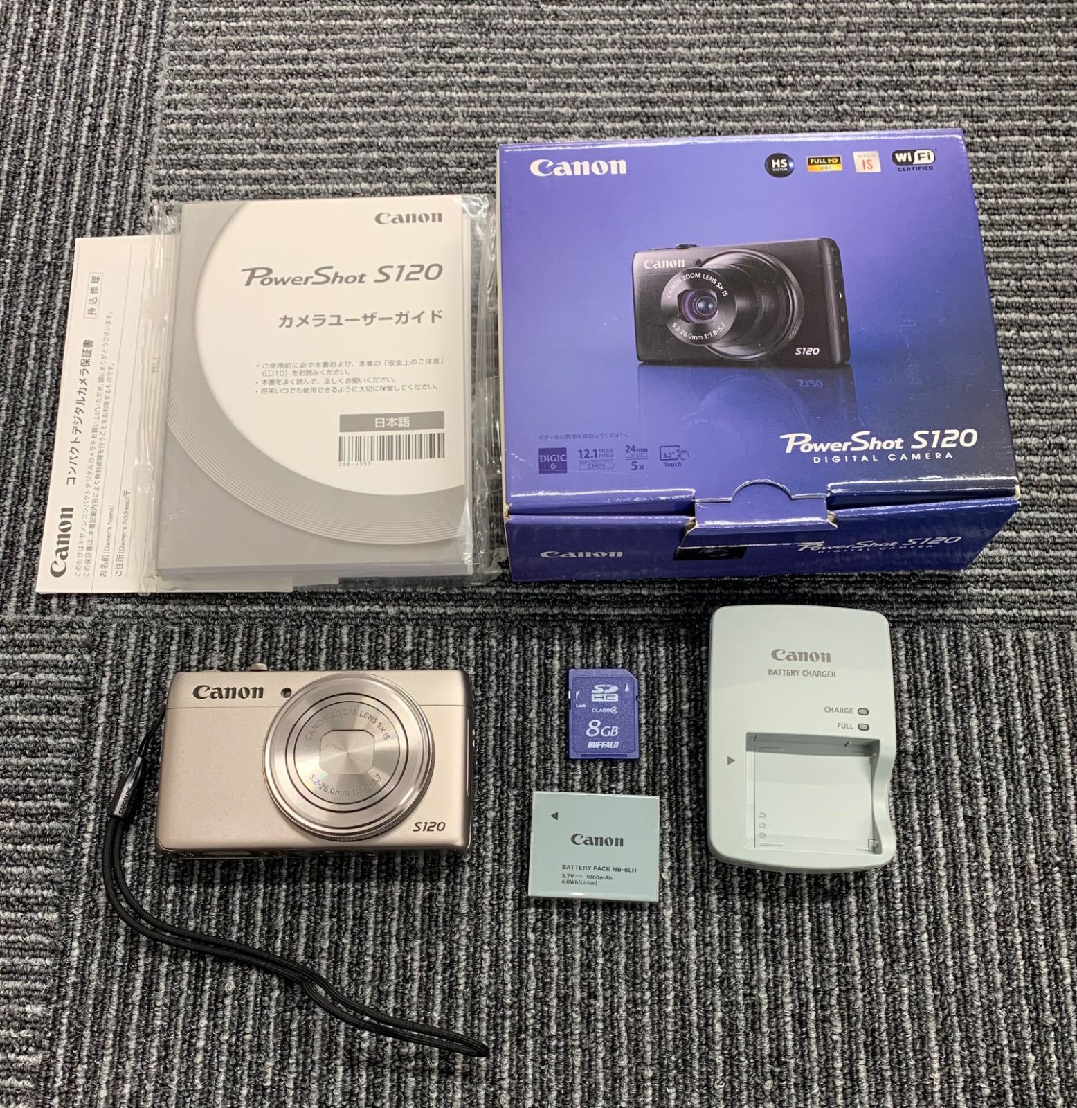 Canon PowerShot S120 美品 パワーショット BK ブラック - メルカリ