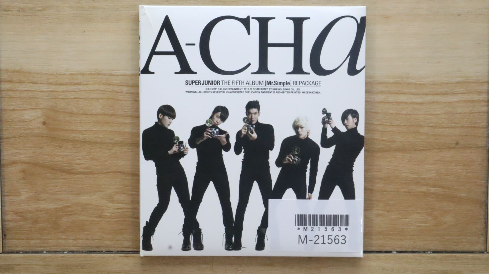 中古CD☆スーパージュニア/SUPER JUNIOR□ A-CHa SUPER JUNIOR 5th
