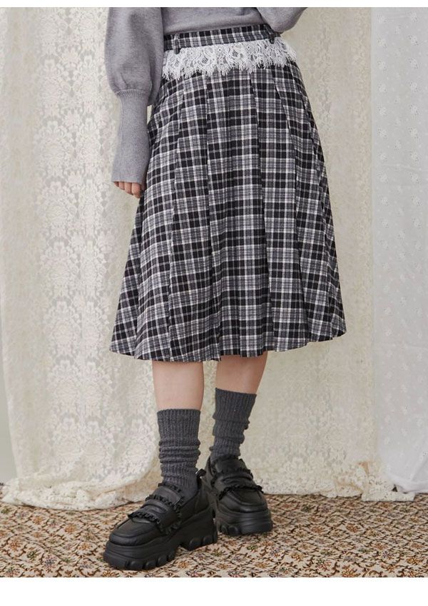 クリスマス限定価格BRIEFING プリーツスカート グレー 楽天市場】冬制服スカート【ライトグレー×サックスタータン