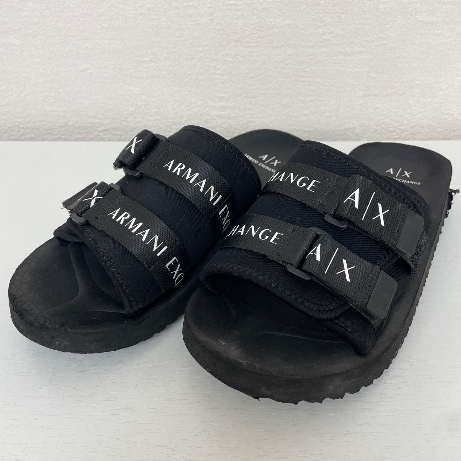 EMPORIO ARMANI ♫ 同色ロゴ サンダル 8 ベルト EMPORIO ARMANI ♫ 同色ロゴ サンダル 8 ベルト 楽天市場