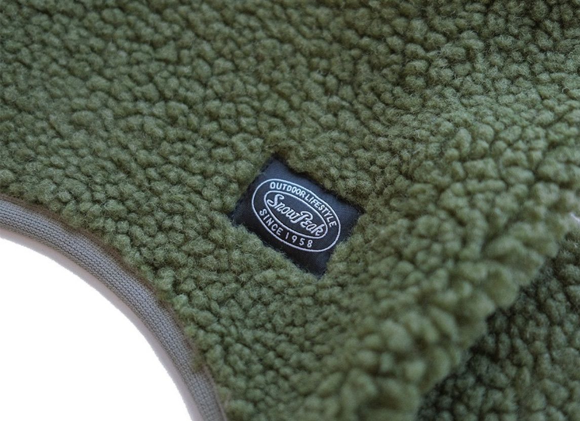  スノーピーク 犬用ボアフリースジャケット M Lサイズ 犬服 犬服 アクセサリー