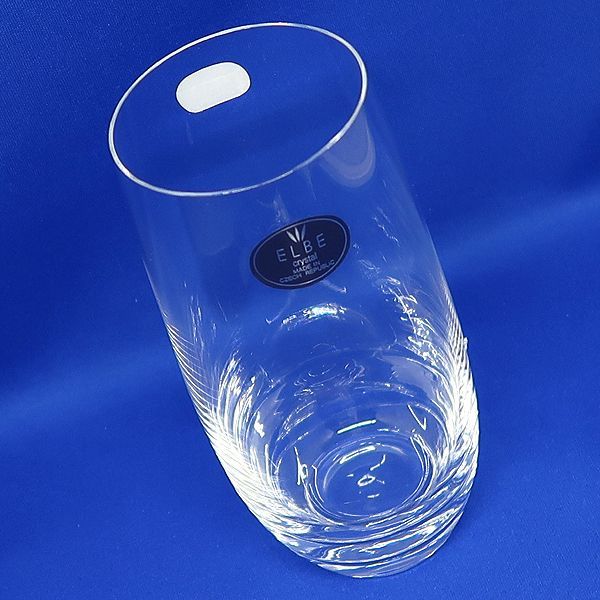 未使用 ELBE エルベ クリスタル ボヘミア タンブラー グラス ×2 箱付-2
