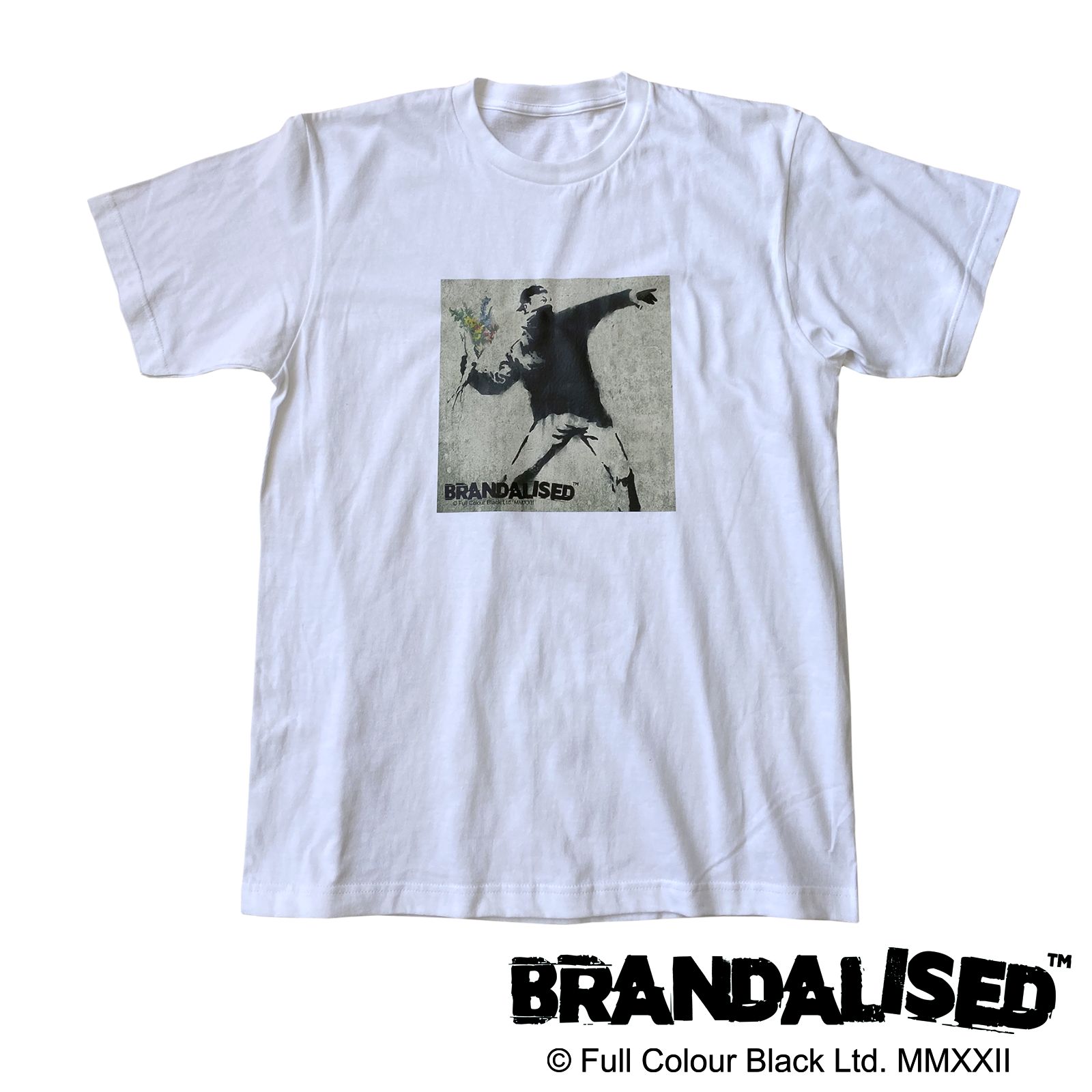 バンクシー【 Tシャツ－BRANDALISED 】　