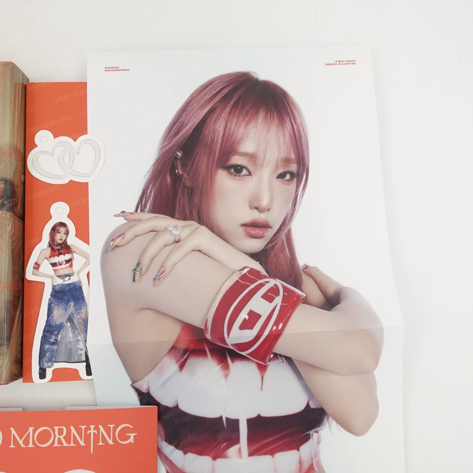 イェナ GOOD MORNING アルバム CD ホログラム トレカ フォト
