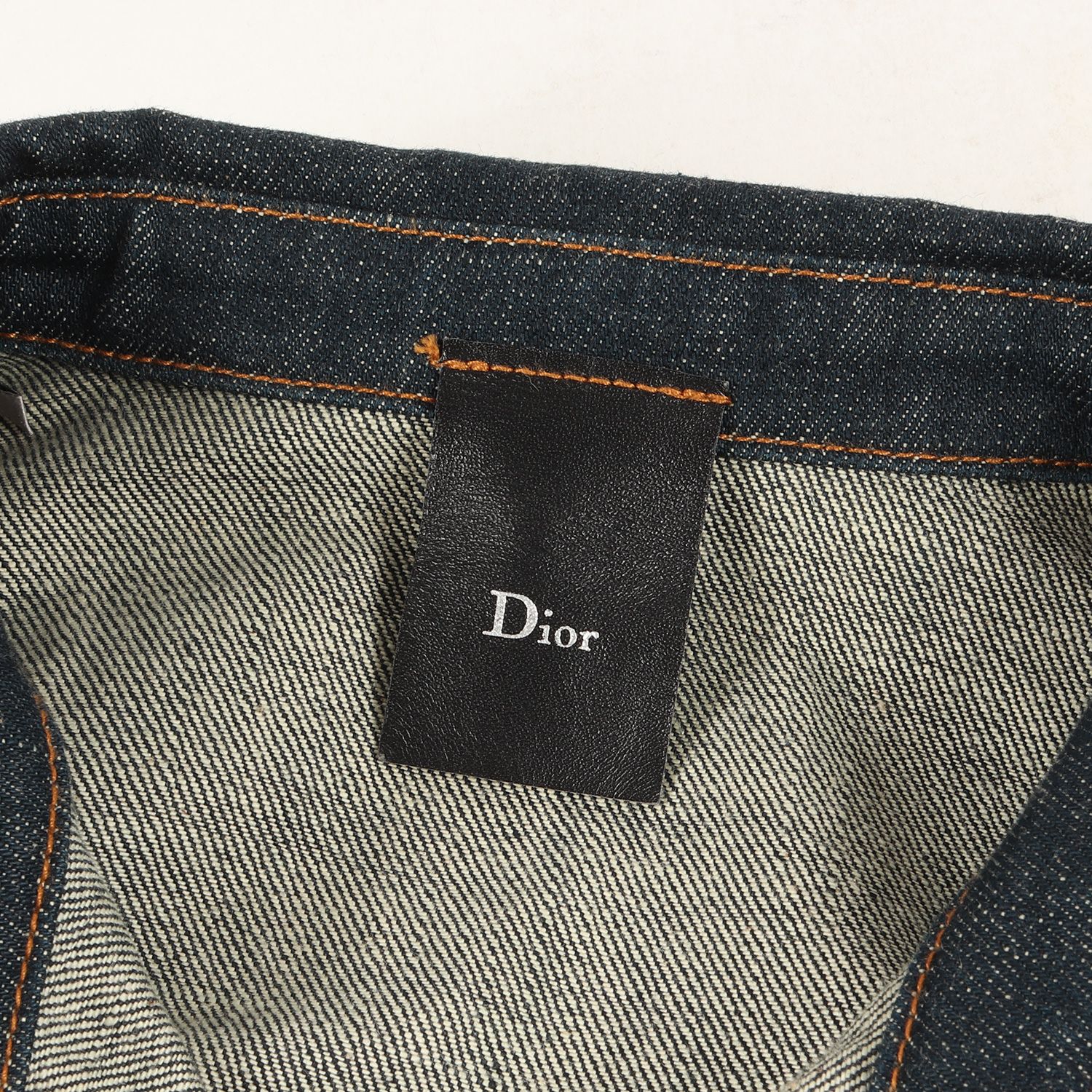 Dior HOMME ディオールオム ジャケット サイズ:48 比翼 ボタン デニム 