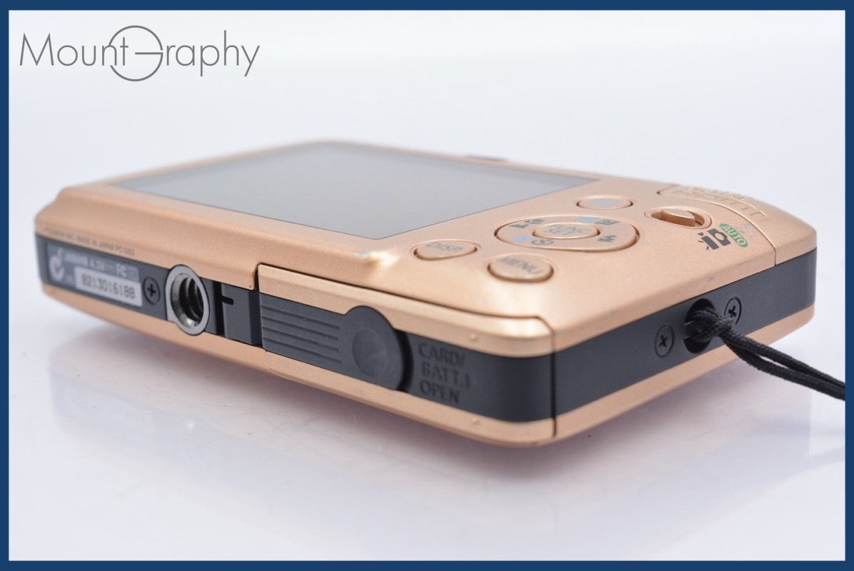 ☆極上美品☆ キヤノン Canon IXY DIGITAL 210 IS 3x バッテリー付属