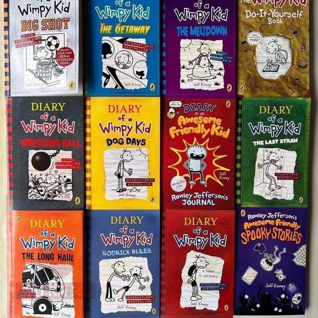 【新品未使用】Diary Of A Wimpy Kid 22冊　英語絵本　洋書　教材 音源付き#602