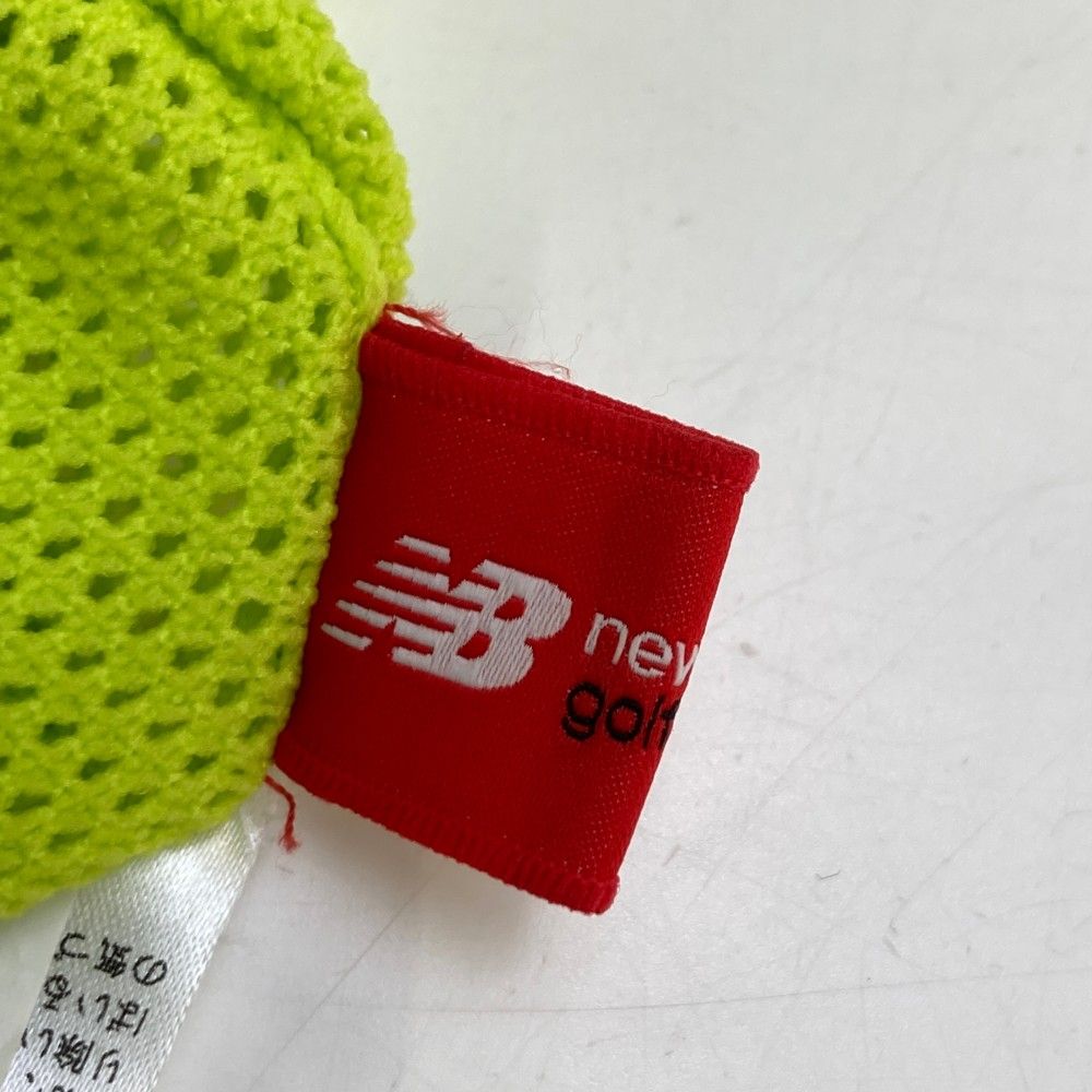 サイズ：5 NEW BALANCE GOLF ニューバランス 2023年モデル ロゴ ニットベスト  グリーン系 [240101449553] ゴルフウェア メンズ ストスト サイズ：5 NEW BALANCE GOLF ニューバランス 2023年モデル ロゴ