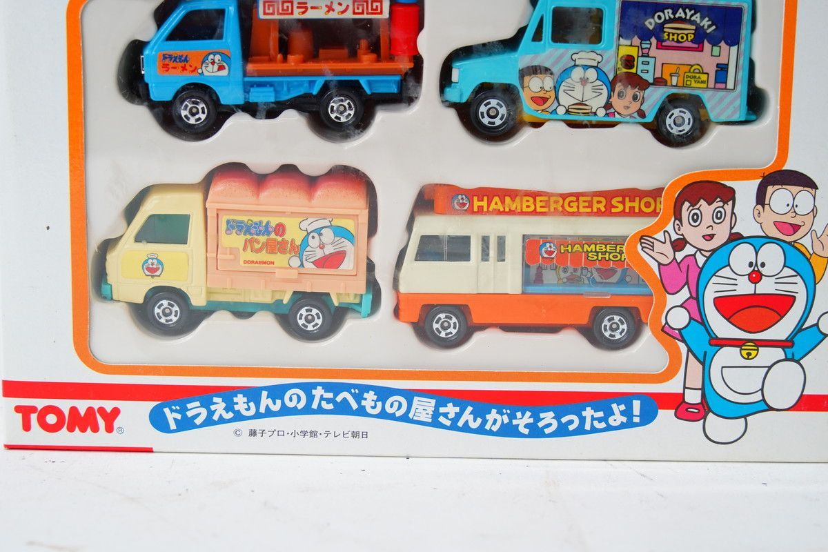 8.21 △ トミカ ドラえもん たべもの販売車セット 未使用 - メルカリ