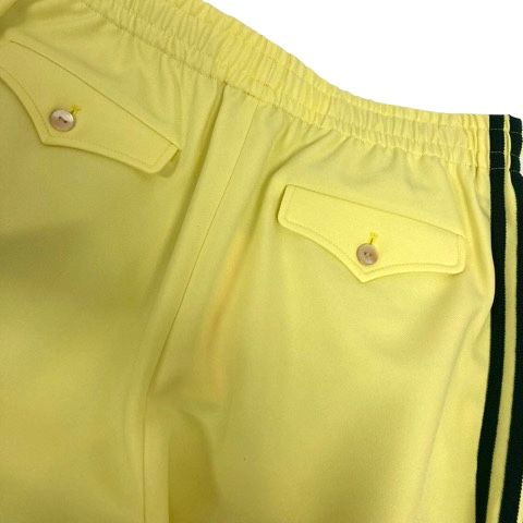GUCCI x adidas トラックパンツ コラボジャージ 黄色 48サイズ グッチ GUCCI ×adidas 714926 ZAKQ9 トラックパンツ ボトムス ジャージ