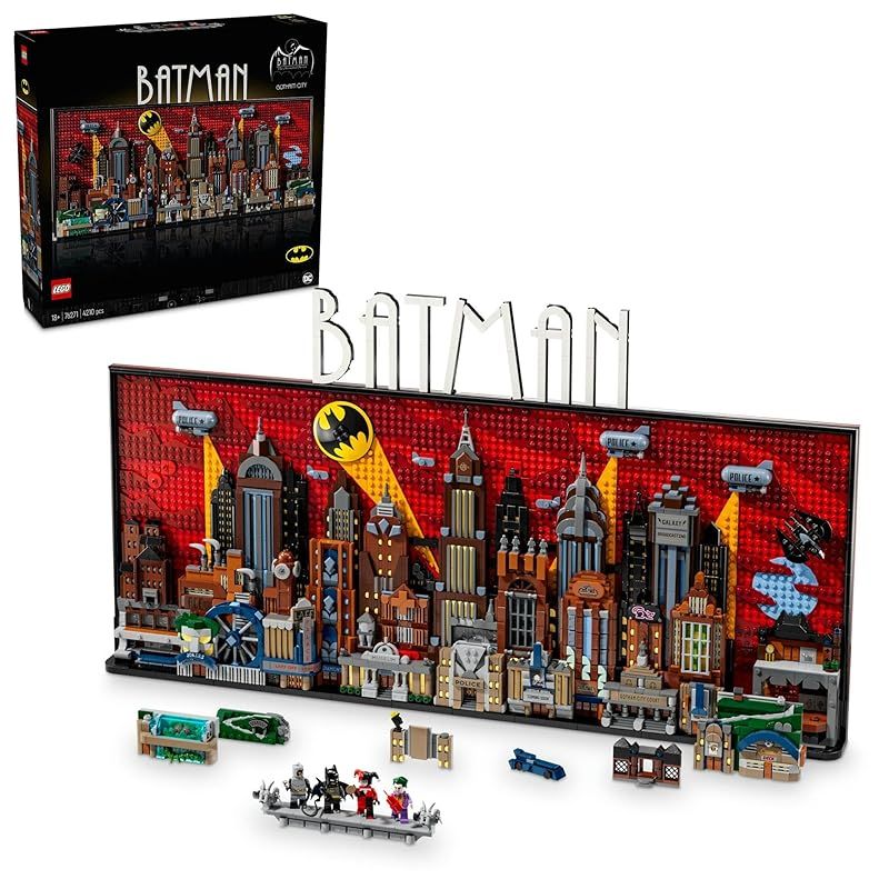 レゴ LEGO スーパー ヒーローズ バットマン アニメシリーズ ゴッサム シティ おもちゃ 玩具 誕生日 プレゼント ブロック 母の日 父の日 男性 女性 インテリア オシャレ 1