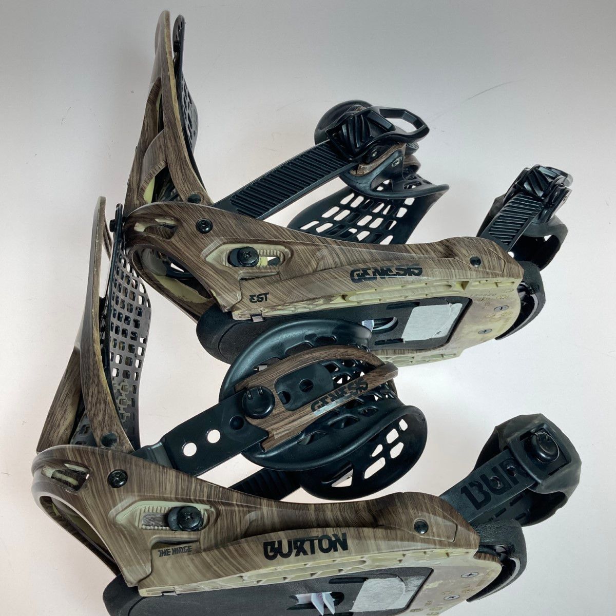 BURTON - BURTON Genesis EST サイズS ダークウッド BURTON 『 Men's Genesis EST Binding 』 バートン ジェネシス