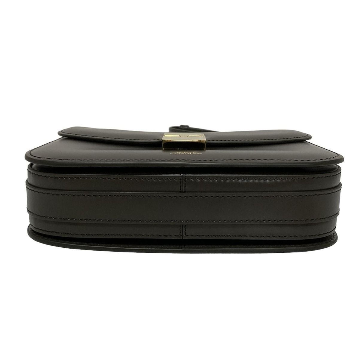 A.P.C.(アーペーセー) ショルダーバッグ グレース ダークグレー レザー  