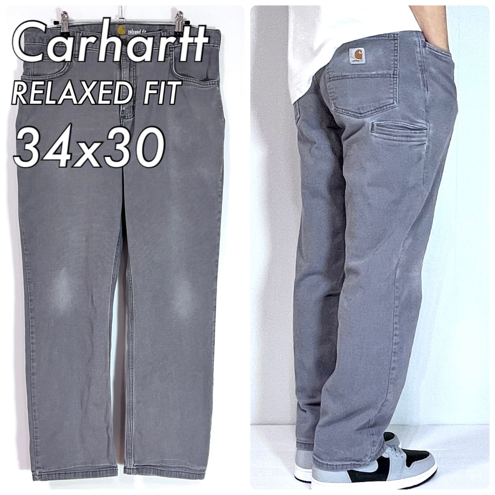 美色 Carhartt カーハート W34 L30 ライトダック地 ペインターパンツ