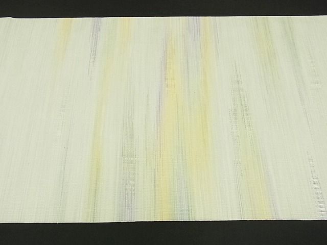 平和屋本店○極上 人間国宝 綴織 細見華岳 八寸名古屋帯 霞文 正絹