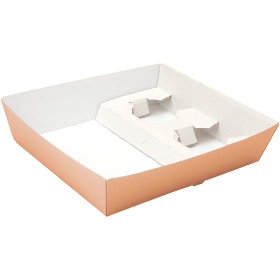 まとめ買い シモジマ HEIKO 食品容器 エコパームボックス ランチトレー ホルダー付 20枚 天面240×215|底面220×190|高55mm 004247801 ×3セット