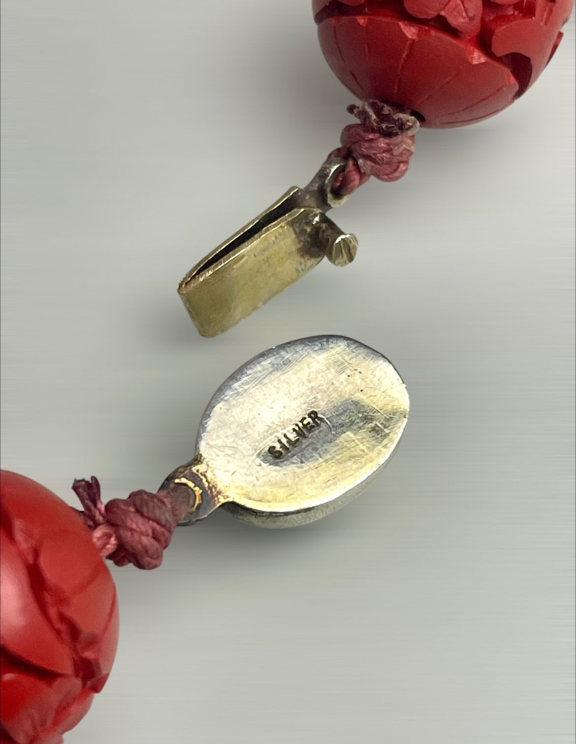 堆黒 椎朱 ネックレス 中国工芸 中国古玩 レア ヴィンテージ 堆黒 椎朱 ネックレス 中国工芸 中国古玩 レア ヴィンテージ