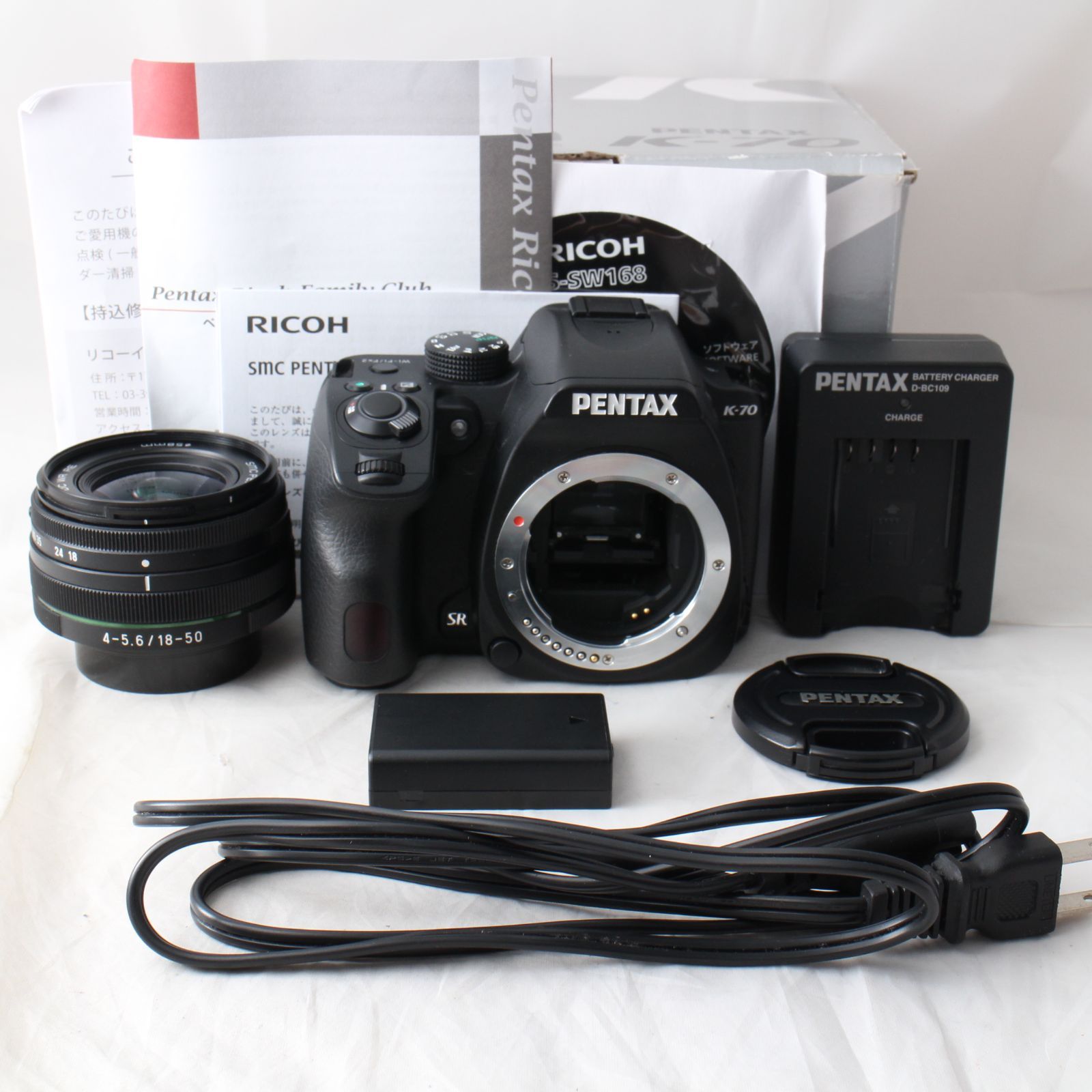 ☆ショット数944☆ PENTAX K-70 (BK)18-50RE KIT デジタル一眼レフ 