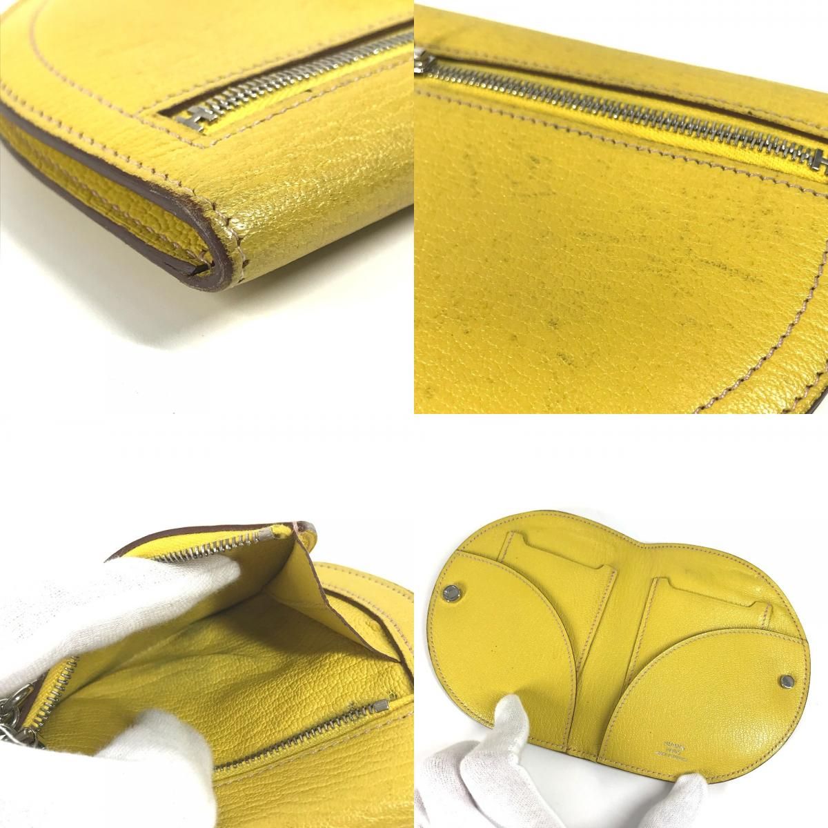 新品未使用】エルメス シェーブル ベアンミニ コンパクト 折財布