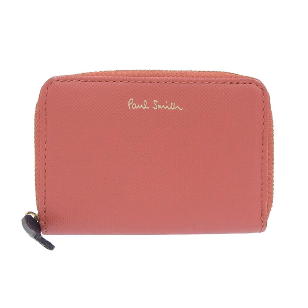 超美品 ポールスミス PS 現行販売商品 パスケース付き ラウンド 
