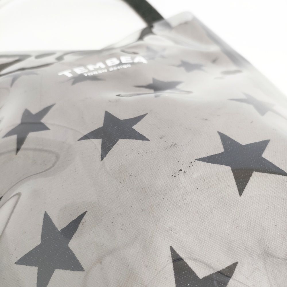 美品】TEMBEA (テンベア)ビニールバッグ 星柄 ジャーナル