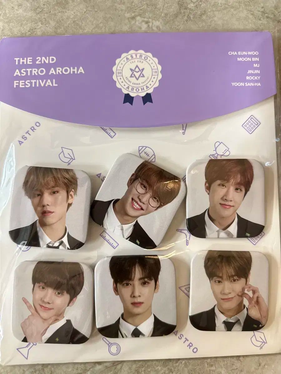 ASTRO アストロ ファンタジオ ミュージック ボタン バッジ