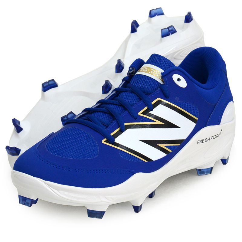 ニューバランス New Balance  3000V7 PU MOLDED 2E  野球 ポイント スパイク 樹脂底  25SS(PL3000B72E)、27.5cm