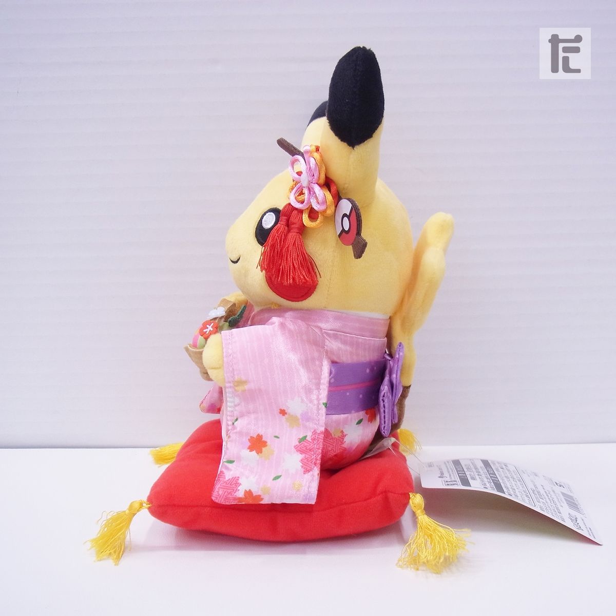 ポケセン地域限定　はんなりお茶会ごっこピカチュウ　未使用　紙タグ付 ポケモンセンター ぬいぐるみ はんなりお茶会ごっこ ピカチュウ