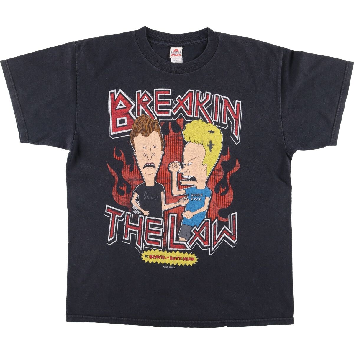 Stussy Mtv BEAVIS AND BUTT-HEAD L ビーバス黒 Stussy Mtv BEAVIS AND BUTT-HEAD L ビーバス黒