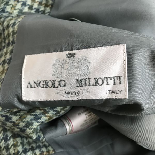 80s-90s/Vintage☆SHARIVE☆ANGIOLO MILIOTTI/高級テーラード 