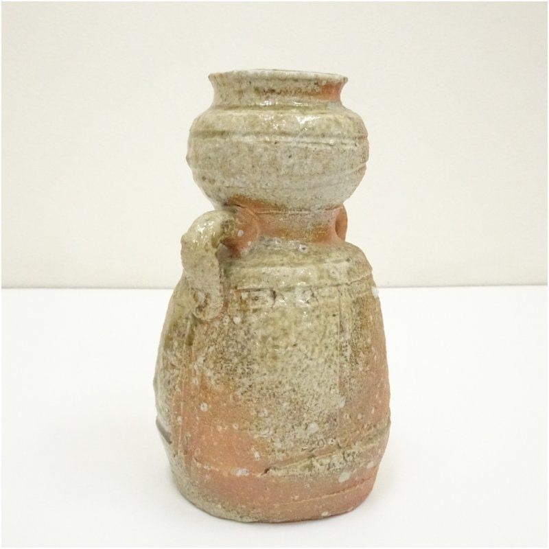 茶道具　華道　花入れ　信楽焼　清右ヱ門窯四代目作 茶道具 華道 花入れ 信楽焼 清右ヱ門窯四代目作 信楽焼名工四