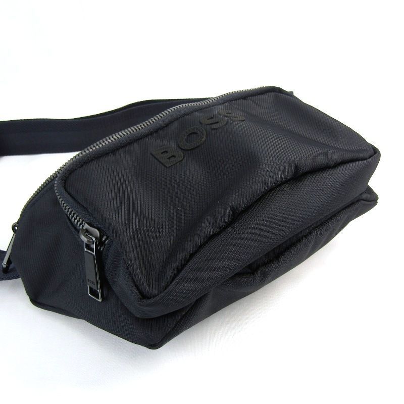 HUGO BOSS バッグ Hugo Boss Textured backpack with logo hardware 50536103 405